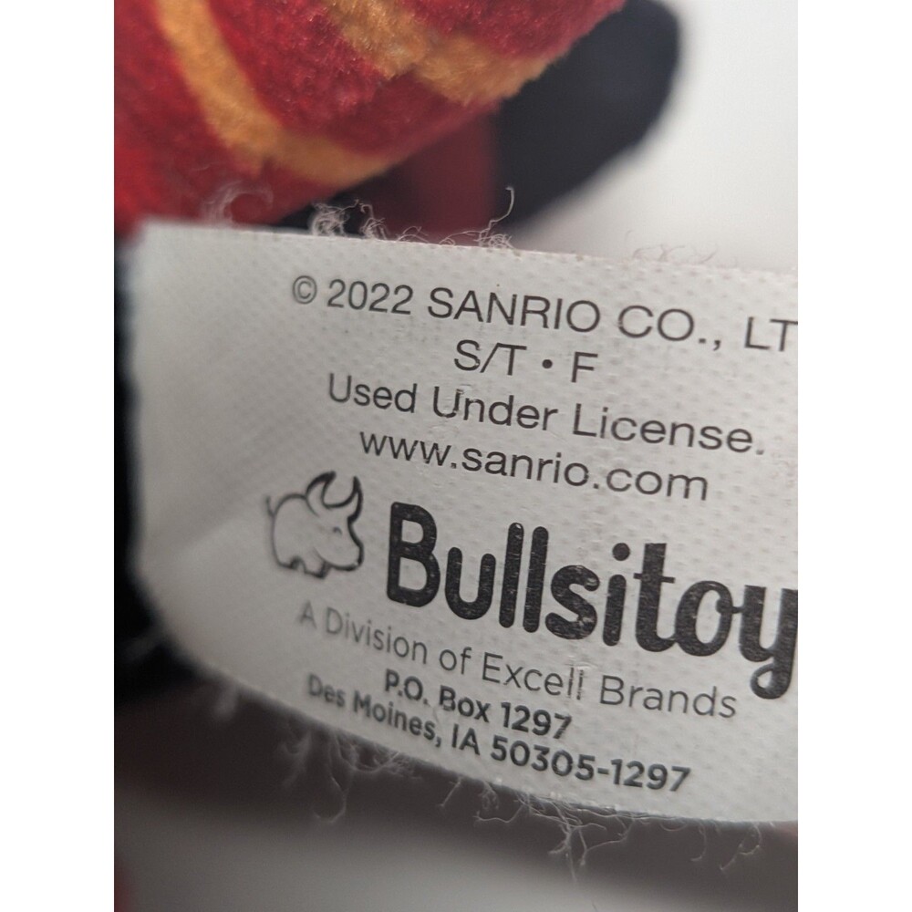 Sanrio Aggretsuko Rage Plush Retsuko Happy Angry Red Keyring - Picture 5 of 5